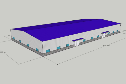 Refrigerated Warehouse Fresh Produce Dairy Storage Steel Building Cold Chain Logistics PU PIR Insulated Panel