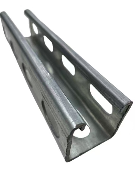 Ground and Roof Solar Mounting Structure Steel Rails C Channel Purlin Rail for Solar PV Brackets