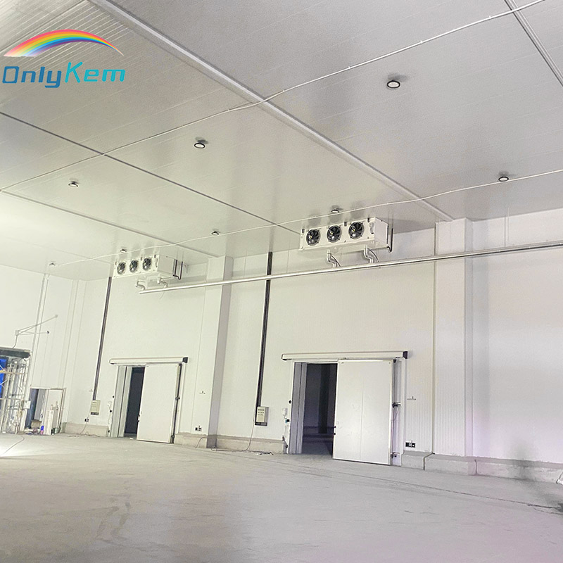 Pork Cold Storage Room Walking Freezer Insulation Panels Frozen Meat Blast Freezer Room Refrigeration Equipment CE NSF ETL
