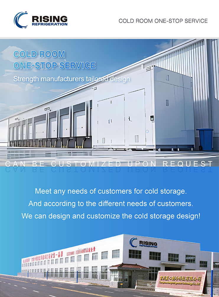 Walk-in cooler storage unit