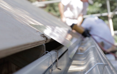 Align Drip Edge with Gutters