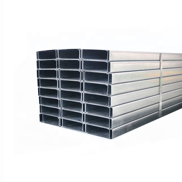 New Design C Shaped Steel Perforated Purlin for Roofing Column Use with Welding &amp; Bending Services C Channel