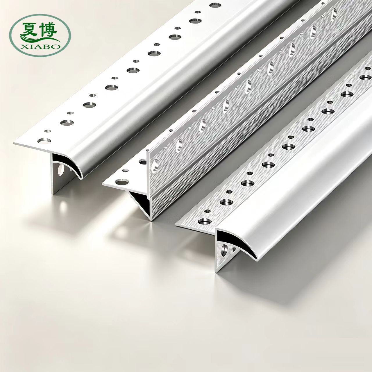 Custom Surface Treatment Aluminium Lower Eave Drip Flashing Perforated Design Waterproof Drip Trim for Facade Decoration