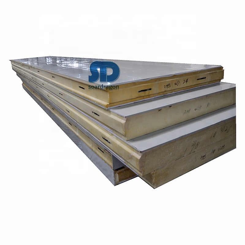 Soardragon Anti-slip Aluminum PU Cold Room Floor Panel with 100mm Thick