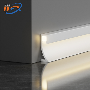 LED Skirting Board Factory Modern Aluminum Skirting with Lights Wall Trims