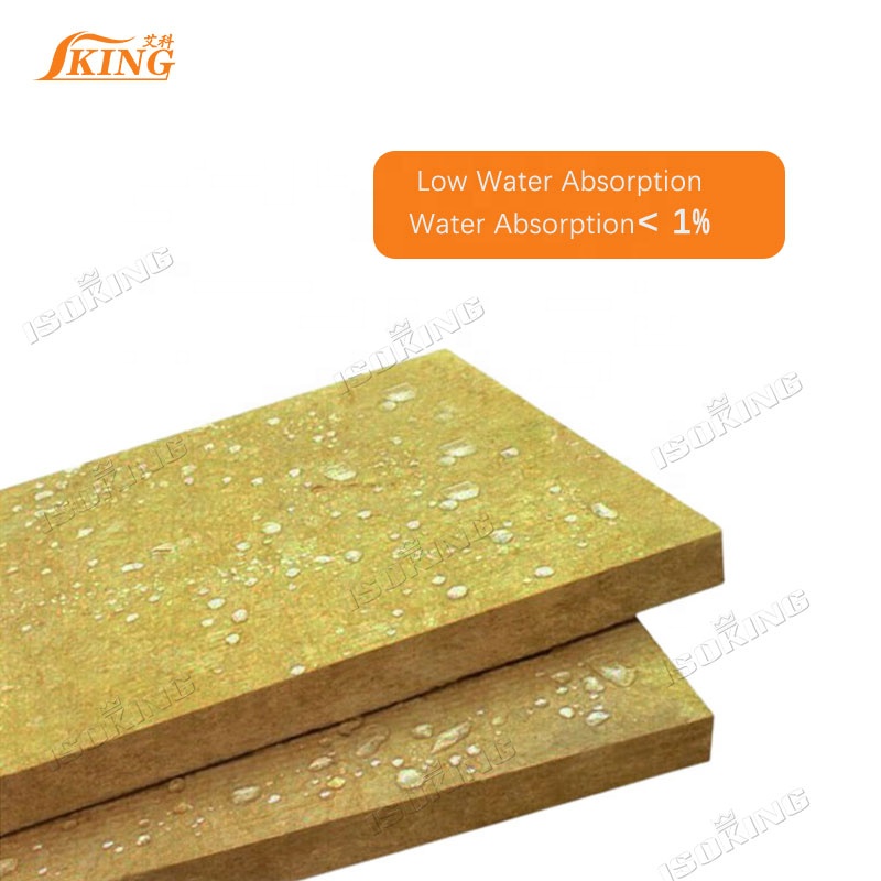 ISOKING High Quality Prefabricated Insulated Fireproof Mineral Wool Sandwich Wall Panels for Steel Warehouse Workshop