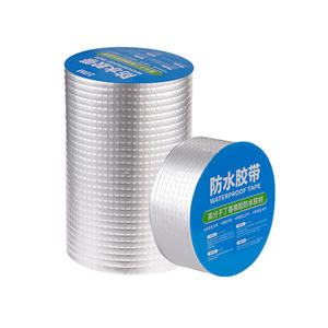Aluminum Foil Butyl Rubber Flashing Tape Roof Wall Crack Leak Repair Waterproof Sealant Tape
