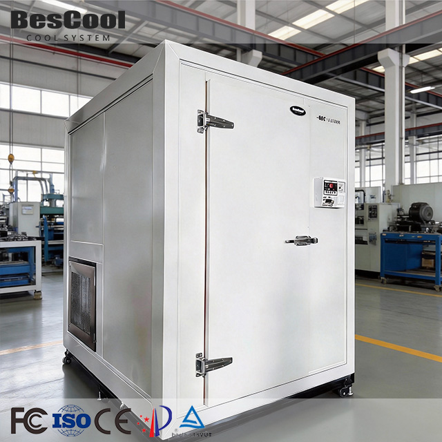 Walk in Freezer Supermarket Refrigeration Storage Industrial Cold Room Container Eco-Friendly New for Vegetable Sale