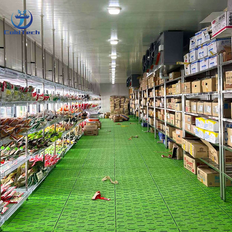 Walk in Freezer Commercial Grade Glass Door Cooler with LED Lighting for Bakery Pastry Display Walk in Cooler