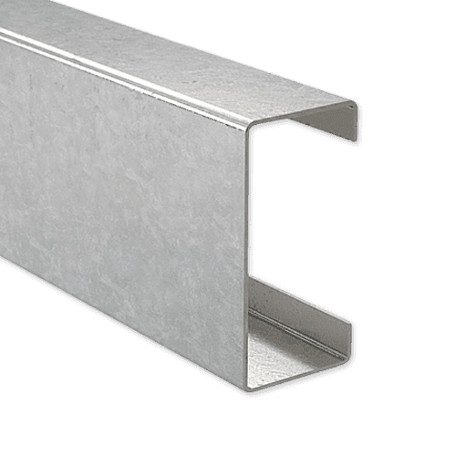 Cold-formed C steel purlin section manufactured in Oman