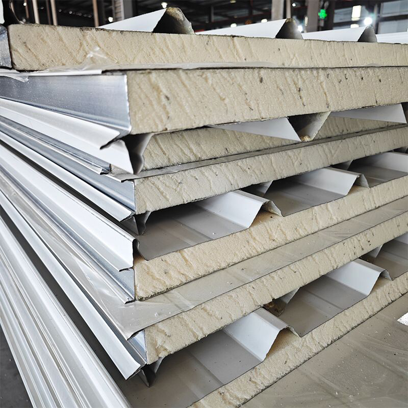50/70/80/100/120mm Thickness Insulated Eps Roof Panel Sandwich Panels With Wall Sandwich Panel For Warehouse
