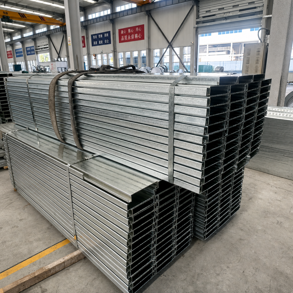Cold Rolled Galvanized Steel Floor Decking Formwork Free Structural Metal Decking Panel for Large Scale Construction