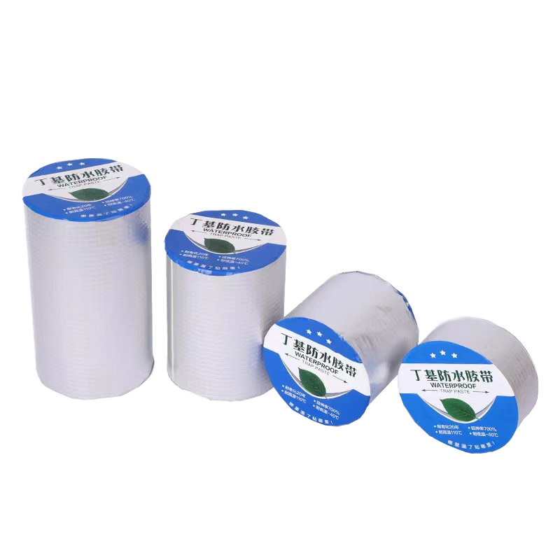 Aluminum Foil Butyl Rubber Flashing Tape Roof Wall Crack Leak Repair Waterproof Sealant Tape