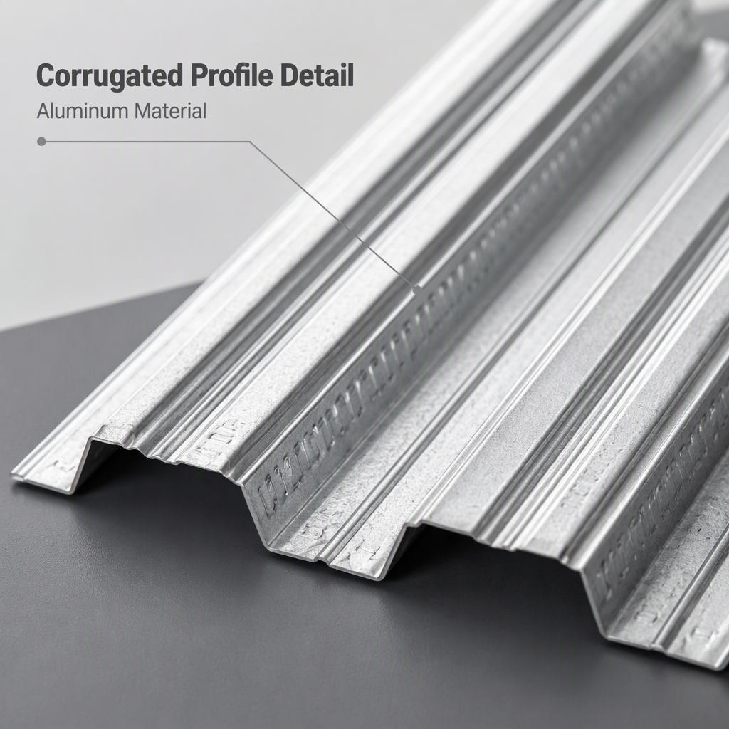 Galvanized Alloy Corrugated Industrial Design Steel Floor Decking Panel Building Material for Roof and Structural Framing