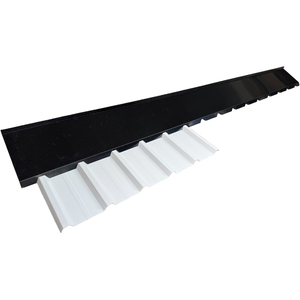 Customized Prepainted Galvalume Steel Corrugated Roof Sheet Gable Trim Flashings Welding ASTM Standard 30-50 Years Life Span