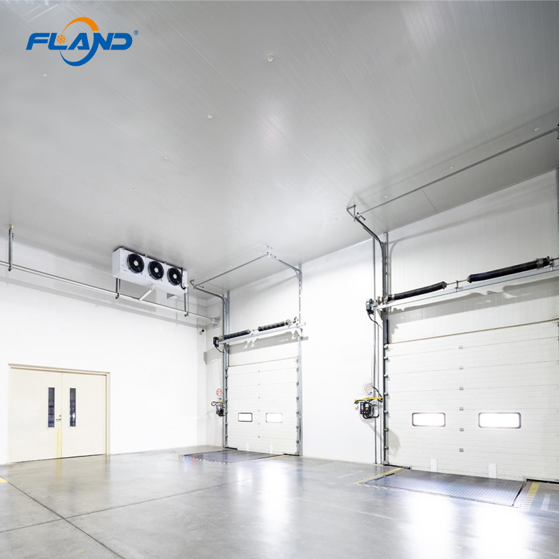 For High Quality Container Cold Room Storage Double Opposing Doors Automatic Sliding Door Copeland Stainless Steel