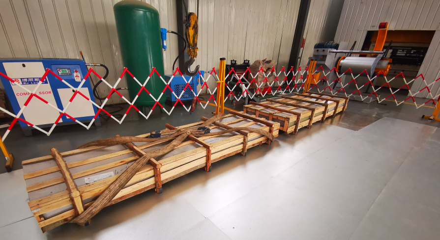 Loading and shipment preparation