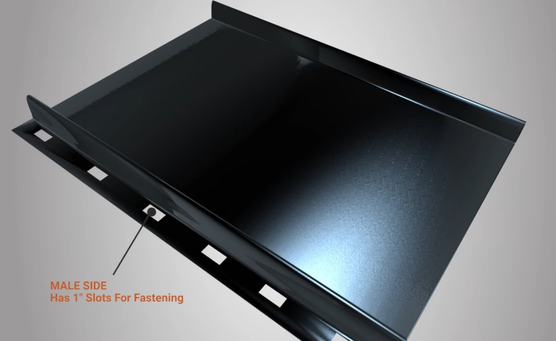 YX65-430 roofing panel profile