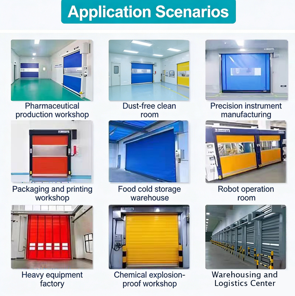 Best Quality Automatic Cold Storage Door Stainless Steel Hinged Thermal Insulation for Warehouse &amp; Supermarket