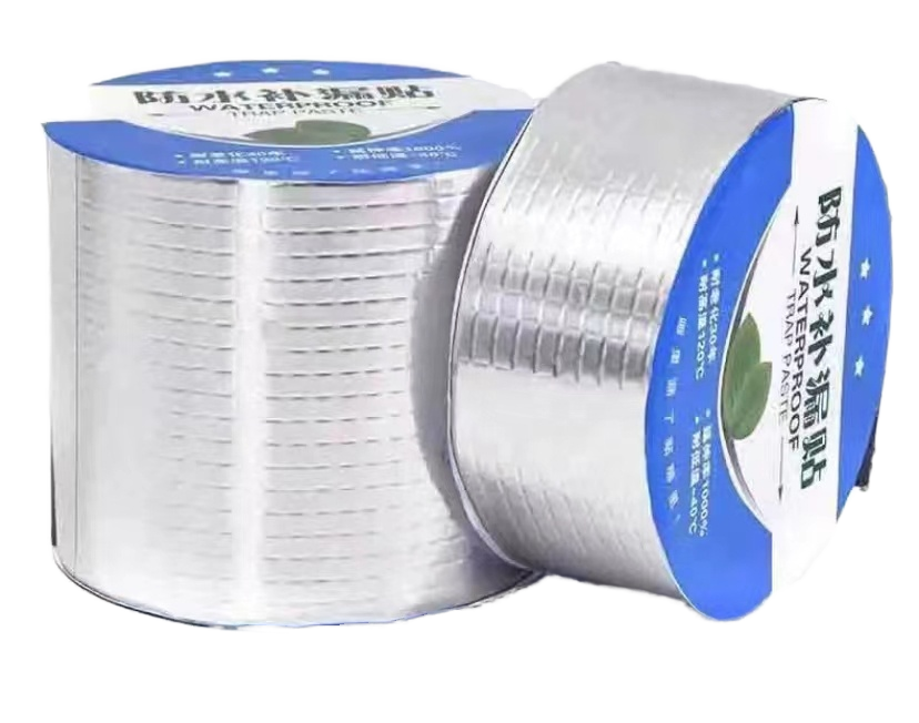Aluminum Foil Butyl Rubber Flashing Tape Roof Wall Crack Leak Repair Waterproof Sealant Tape