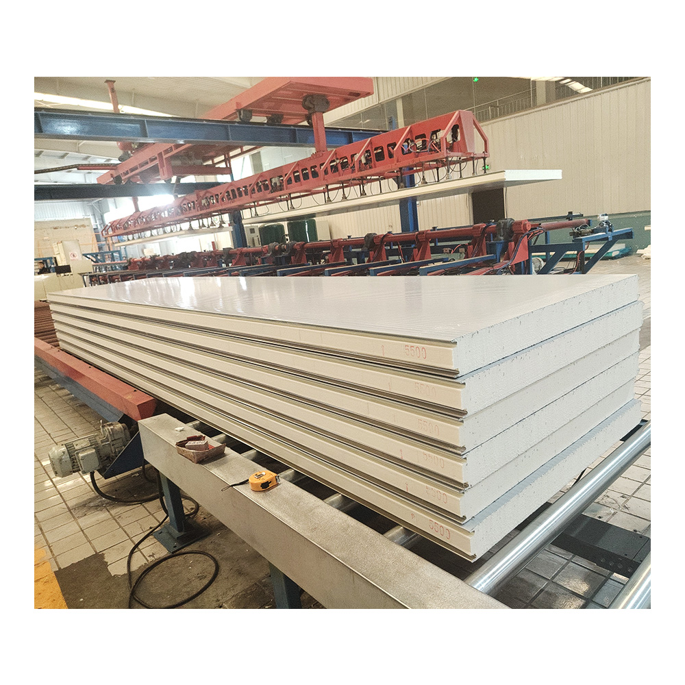Factory Directly Supply Eco-Friendly Water Resistant Insulated PU Sandwich Panels Cold Room Wall Warehouse/Freezer/Chiller