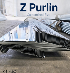 Competitive Wholesale Galvanized Z Purlin Steel, Anti-rust Z Channel Profile, Factory Direct Custom Length Z Type Roof Purlin