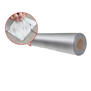 JLY Self-adhesive Butyl Aluminum Foil Industrial Modern Eco-Friendly UV Resistant Waterproof Flashing Tape Roof Engineering 5+
