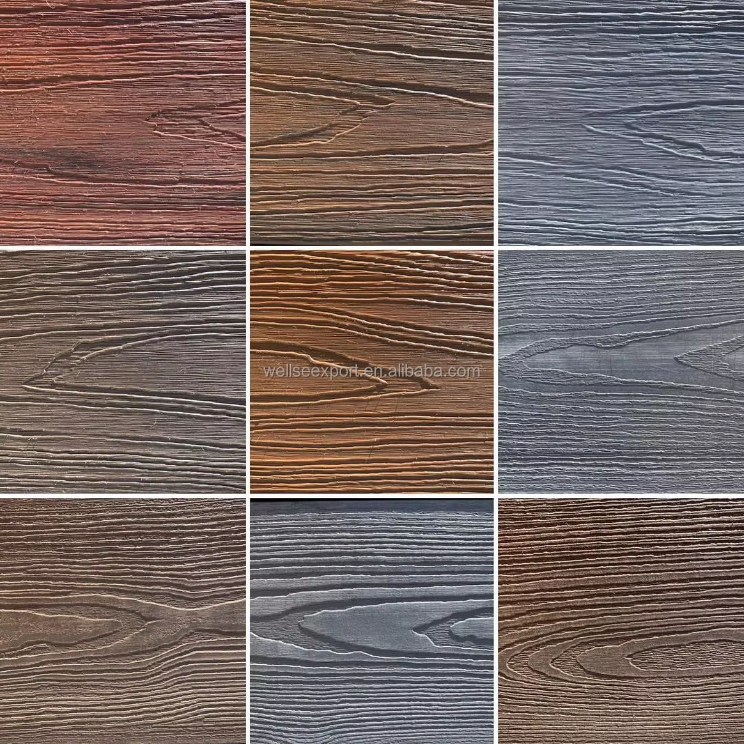 WPC Extrusion Tough Composite Decking Structural Synthetic Lumber Custom Professionally Constructed Modern Click Outdoor Decking