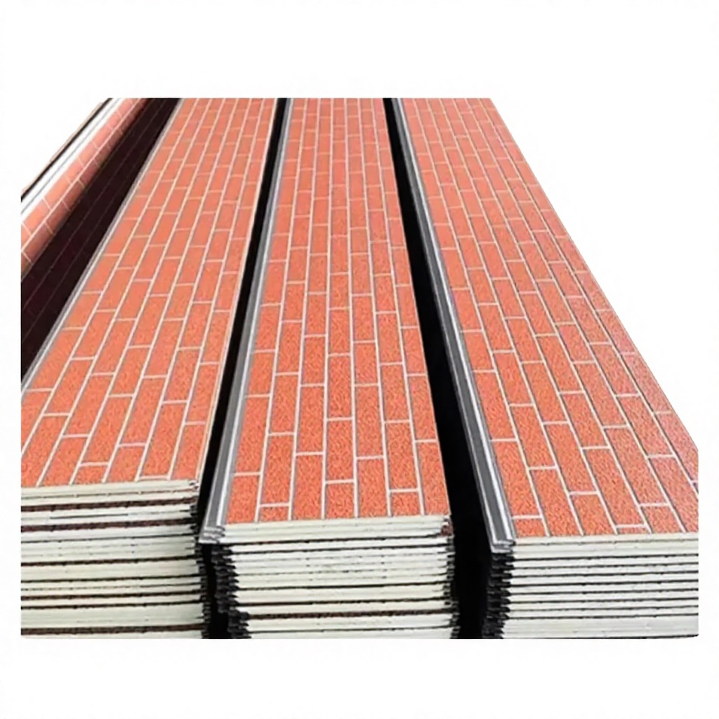High Quality PIR Insulated Metal Sandwich Exterior Roof Panels for Prefab House Outdoor &amp; Hotel Use