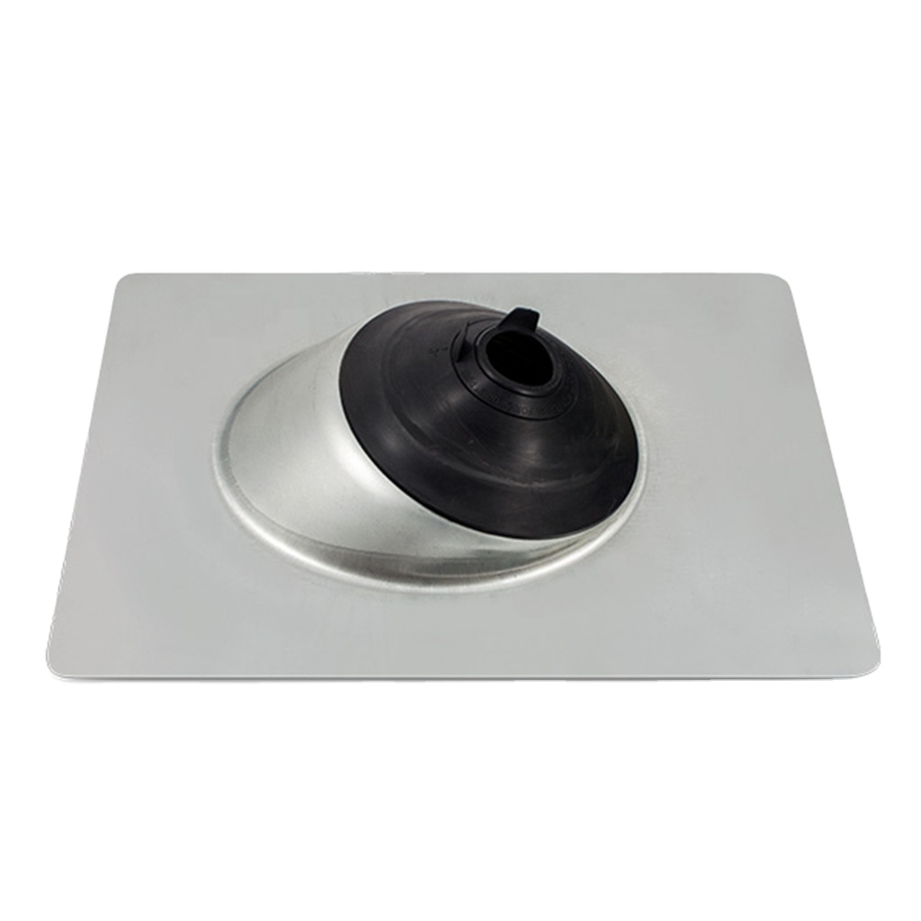 Galvanized Steel Roof Flashing1 1/2" -4" W Metal For 390x305mm Diameter Vent Pipe