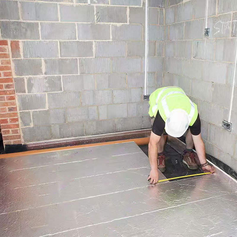 Easy Installation PF Insulated Panel Aluminum Foil Phenolic Foam Insulation Floor Board for Cold Room