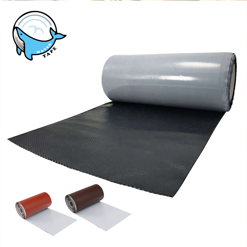ANTI Lead Free Flashing Tape EPDM Aluminum Mesh Butyl Waterproof Roof Flashing Roll For Chimney Skylight