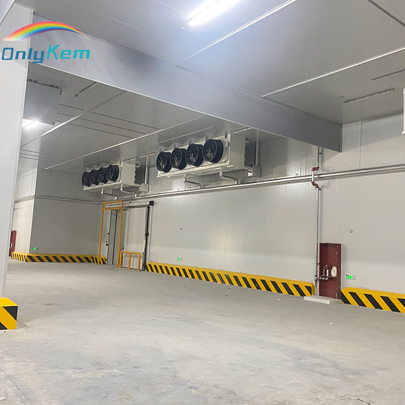 Pork Cold Storage Room Walking Freezer Insulation Panels Frozen Meat Blast Freezer Room Refrigeration Equipment CE NSF ETL
