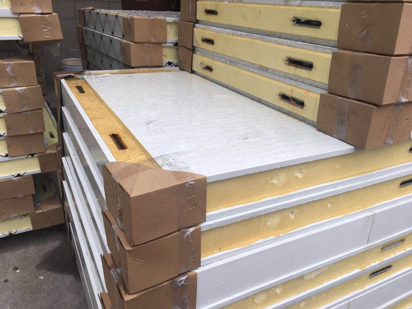 Tight Sealing Walk in Cooler Panels Cold Room Floor Panel Pu Wall Panel