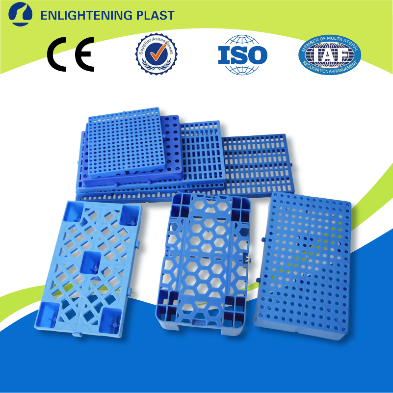 Cold Storage Freezer Safe Plastic Floor Slat 500x300x50mm Perforated Moisture Proof Splicing Slab