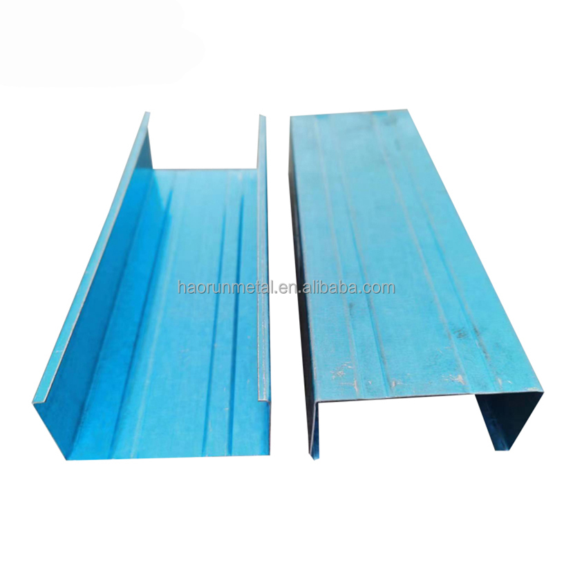 Roof Truss Rafters Steel C Channel Sizes Steel Frame 6m C Purlin For Malaysia