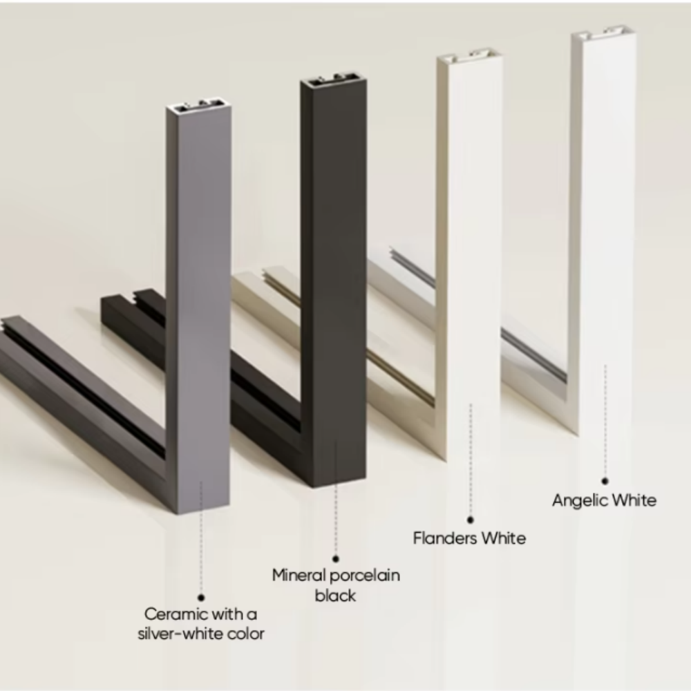 Windproof Aluminum Alloy Glass Door Double Front Aluminum Spring Door French Glass Aluminum Alloy Windproof Modern Hinged Door