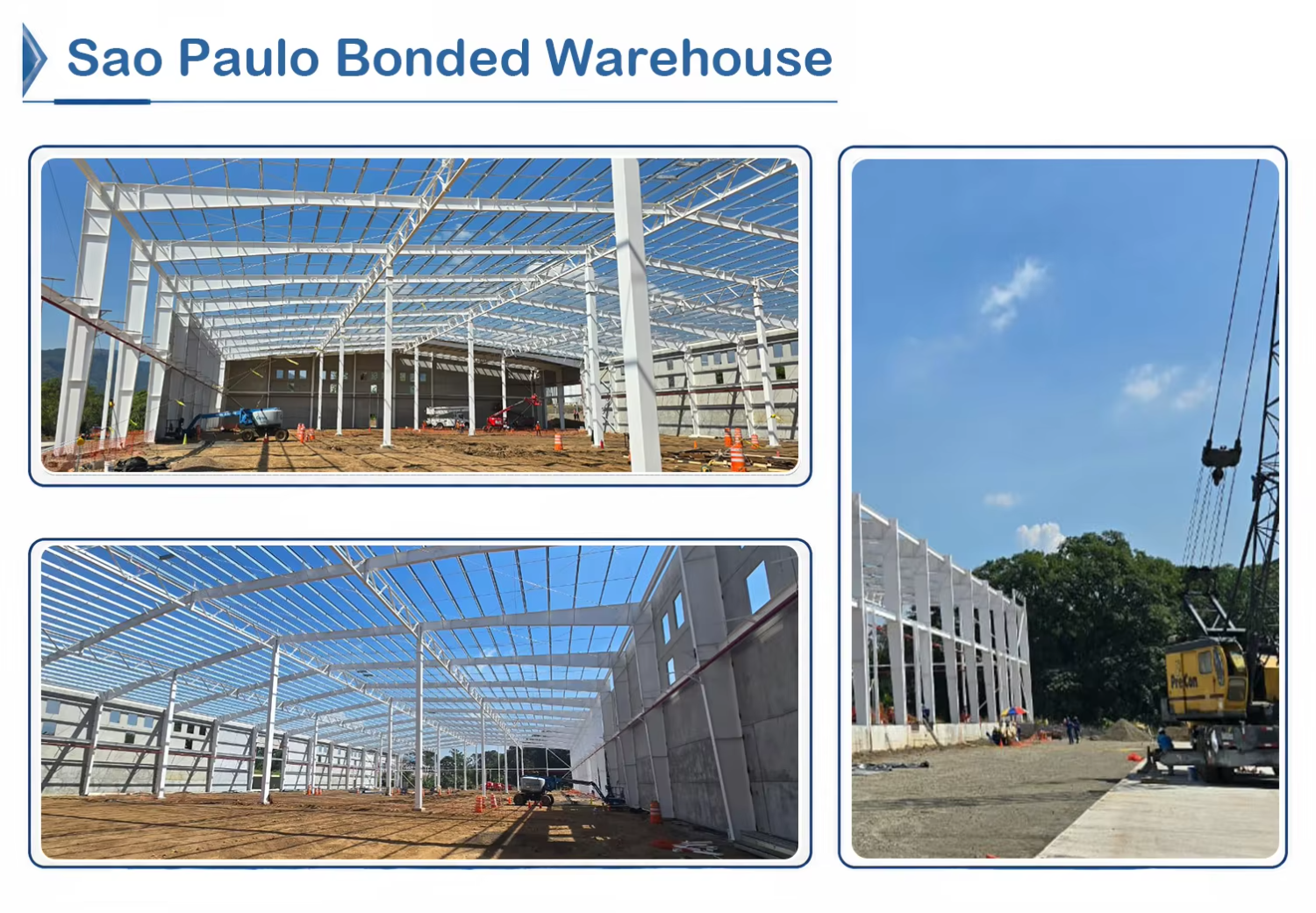 Refrigerated Warehouse Fresh Produce Dairy Storage Steel Building Cold Chain Logistics PU PIR Insulated Panel