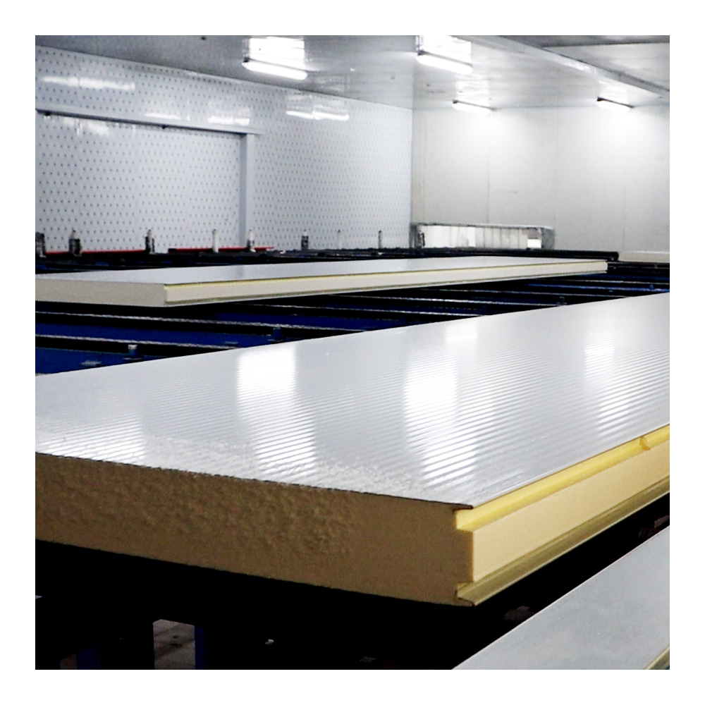 Factory Directly Supply Eco-Friendly Water Resistant Insulated PU Sandwich Panels Cold Room Wall Warehouse/Freezer/Chiller