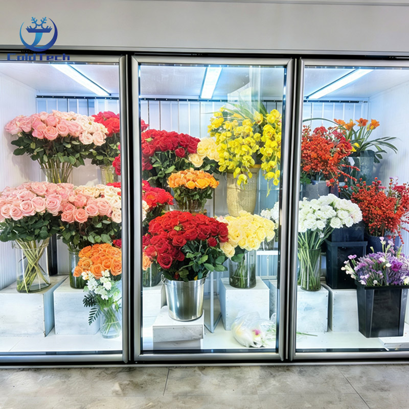 Beverage Cold Room Glass Display View