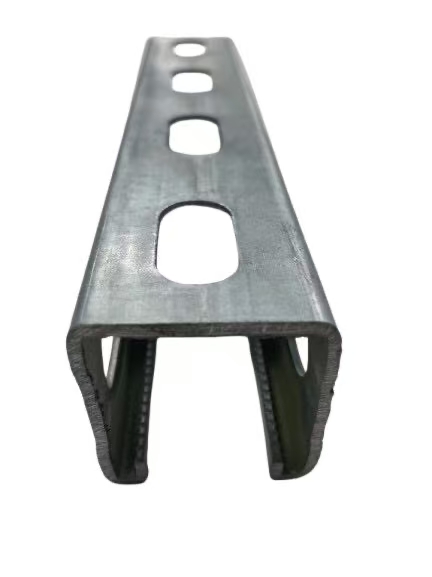 Ground and Roof Solar Mounting Structure Steel Rails C Channel Purlin Rail for Solar PV Brackets