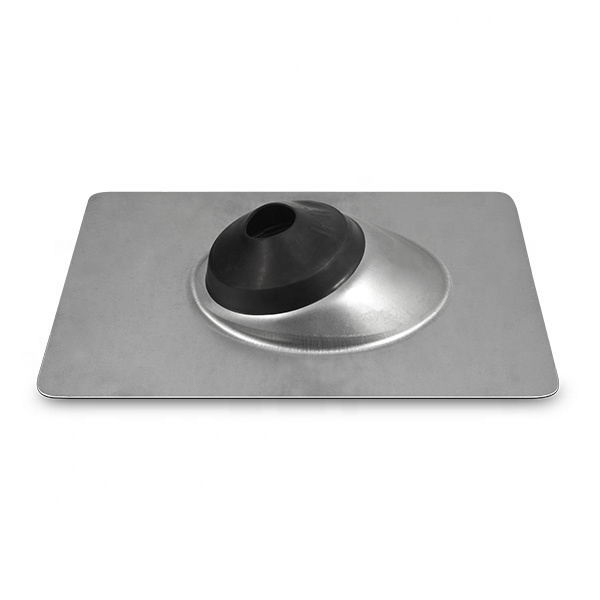Galvanized Steel Roof Flashing1 1/2" -4" W Metal for 390x305mm Diameter Vent Pipe