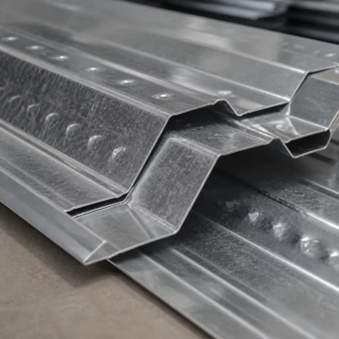 Cold Rolled Galvanized Steel Floor Decking Formwork Free Structural Metal Decking Panel for Large Scale Construction