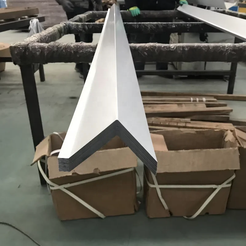 Roofing Flashing 2x2/2.5x2/3x3inch Drip Edge Galvanized Steel Flashing Roof Edge Trim