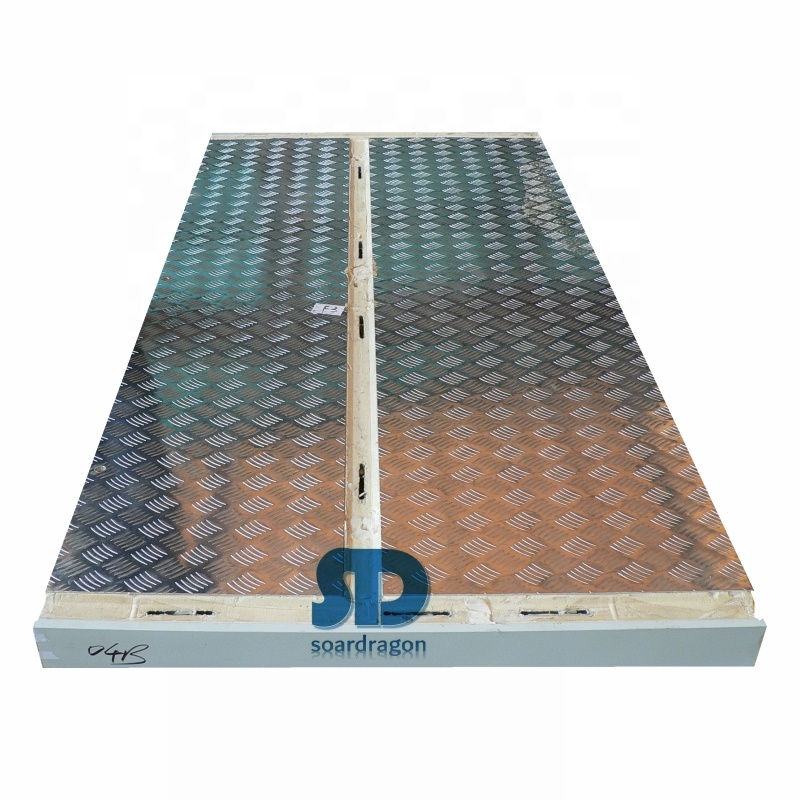Soardragon Anti-slip Aluminum PU Cold Room Floor Panel with 100mm Thick