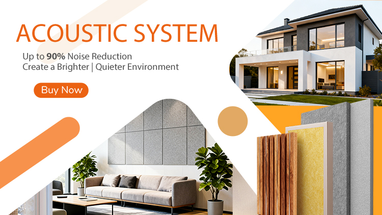 Rock Wool Acoustic Ceiling Panel Showcase