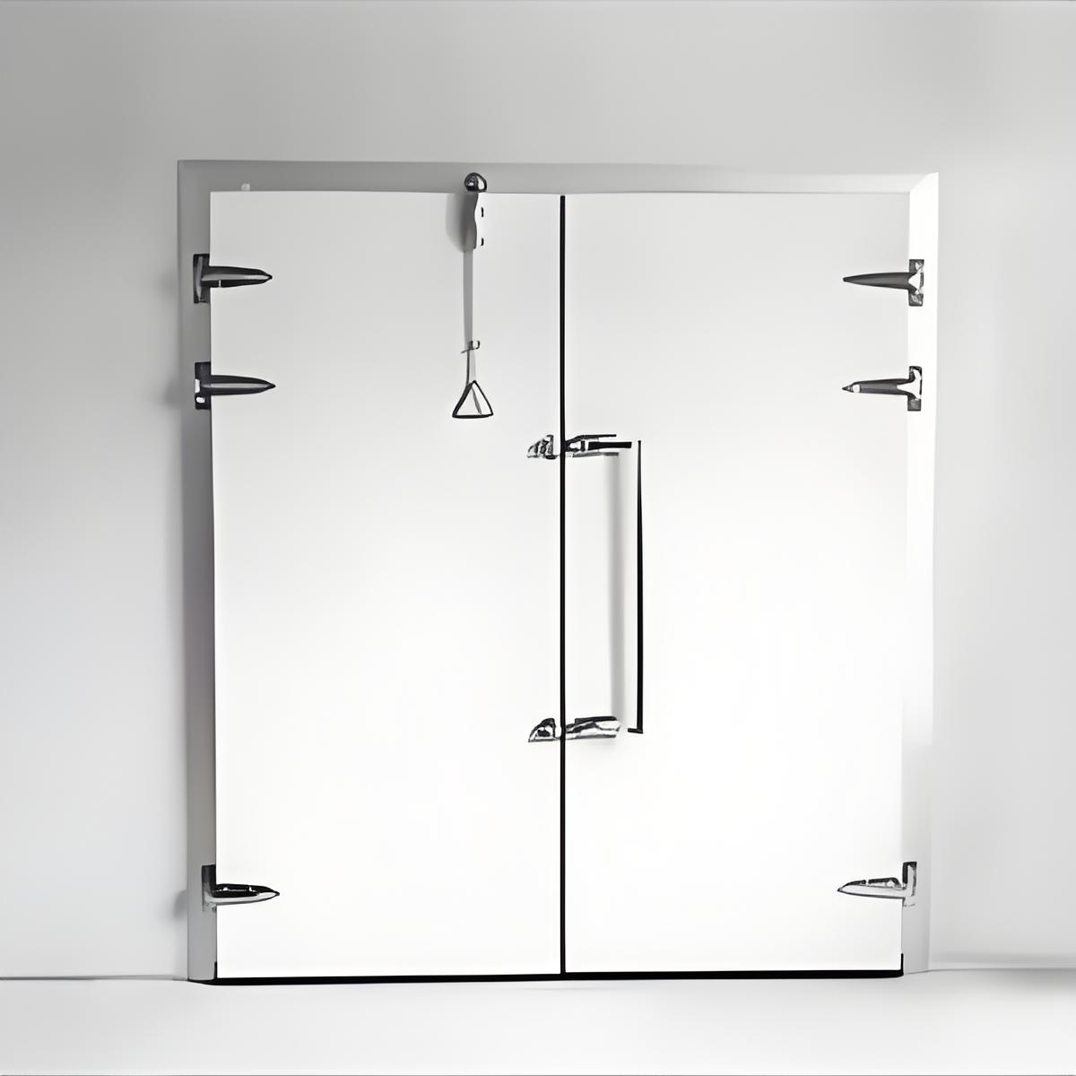 Industrial Design Manual Hinged Swing Door For Walk-in Cold Storage Freezer Room For Kitchen Warehouse Supermarket Finished