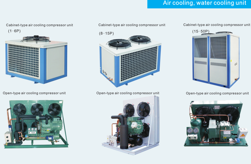 Bitzer Copeland Industrial Refrigeration Compressor Condensing Units