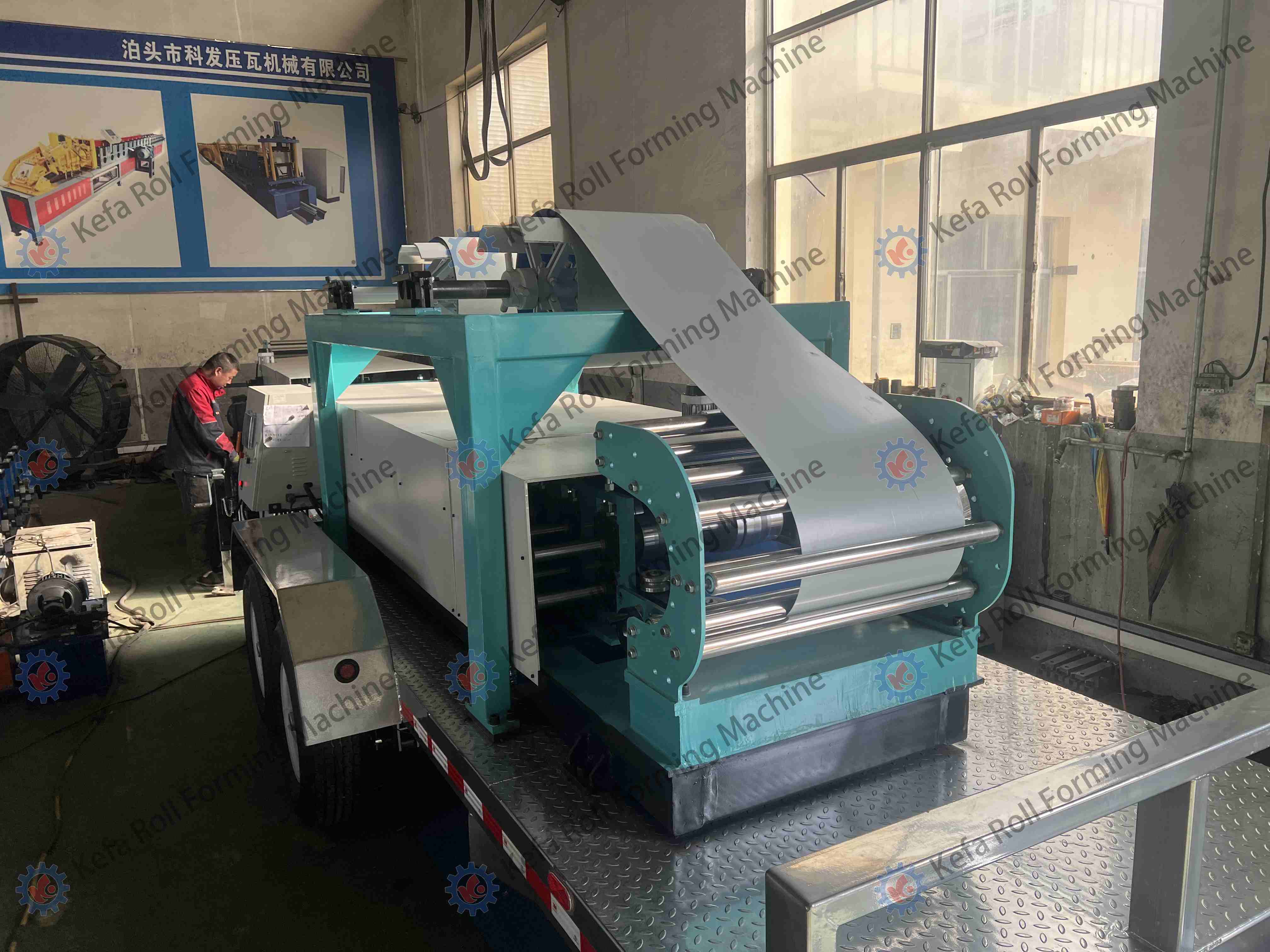 CE Certified Snap Lock Double Lock Clip Lock Portable Standing Seam Roof Roll Machine Standing Seam Metal Roofing Panel