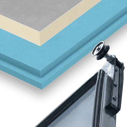 Modular cold room panels and refrigeration envelope